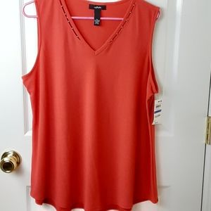 NWT Alfani Top Size XL Sleeveless